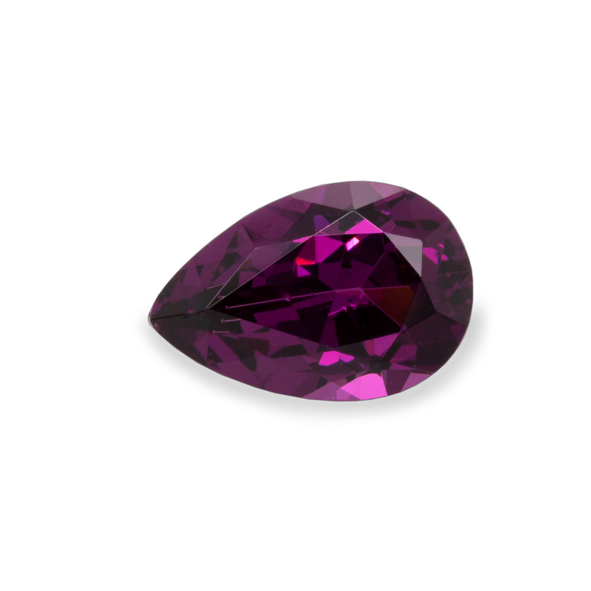 Royal Purple Garnet - purple, pear, 9x6 mm, 1.57 ct, No. RP38001