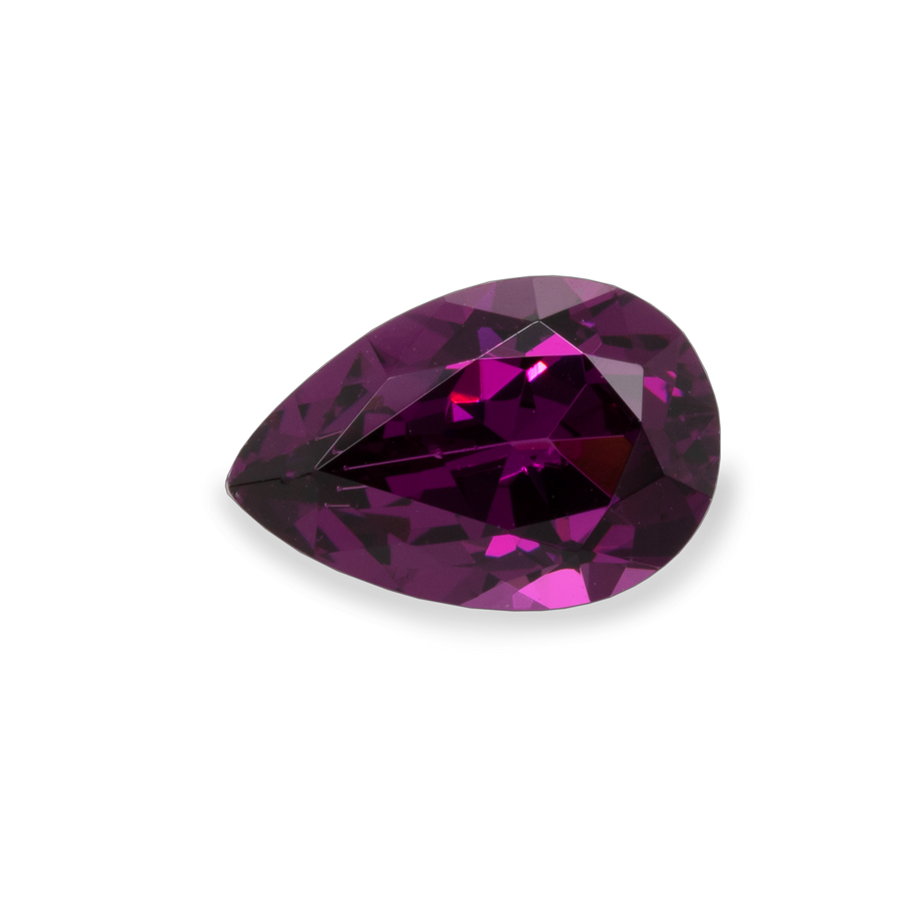 Royal Purple Garnet - purple, pear, 9x6 mm, 1.57 ct, No. RP38001