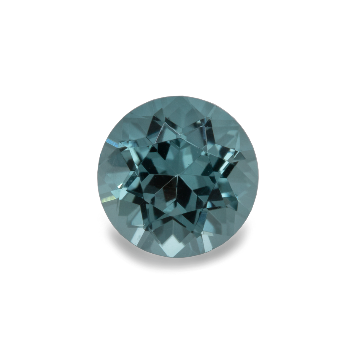 Tourmaline - blue, round, 5x5 mm, 0.46-0.47 ct, No. TR10118