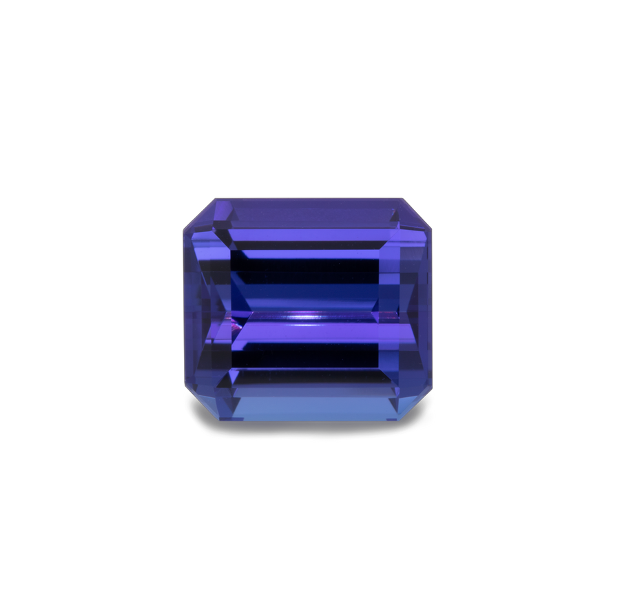 Tanzanite - blue, octagon, 12.8x11.5 mm, 10.04 ct, No. TZ23003