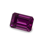 Royal Purple Garnet - lila, achteck, 6x4 mm, 0.74 ct, Nr. RP54001