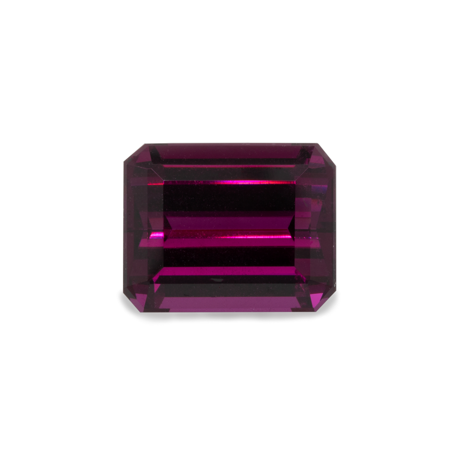 Royal Purple Garnet - lila, achteck, 9,9x7,9 mm, 4,37 ct, Nr. RP56001