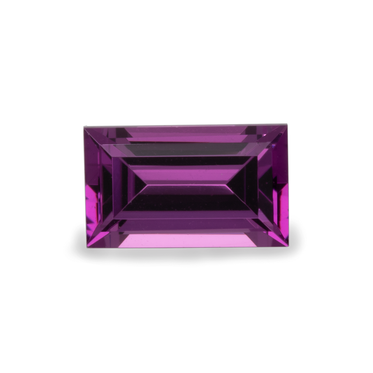Royal Purple Garnet - purple, baguette, 5x3 mm, 0.30-0.35 ct, No. RP49001