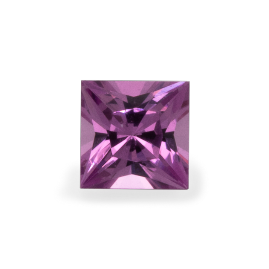 Royal Purple Garnet - lila, rechteck, 2x2 mm, 0,04-0,06 ct, Nr. RP25001
