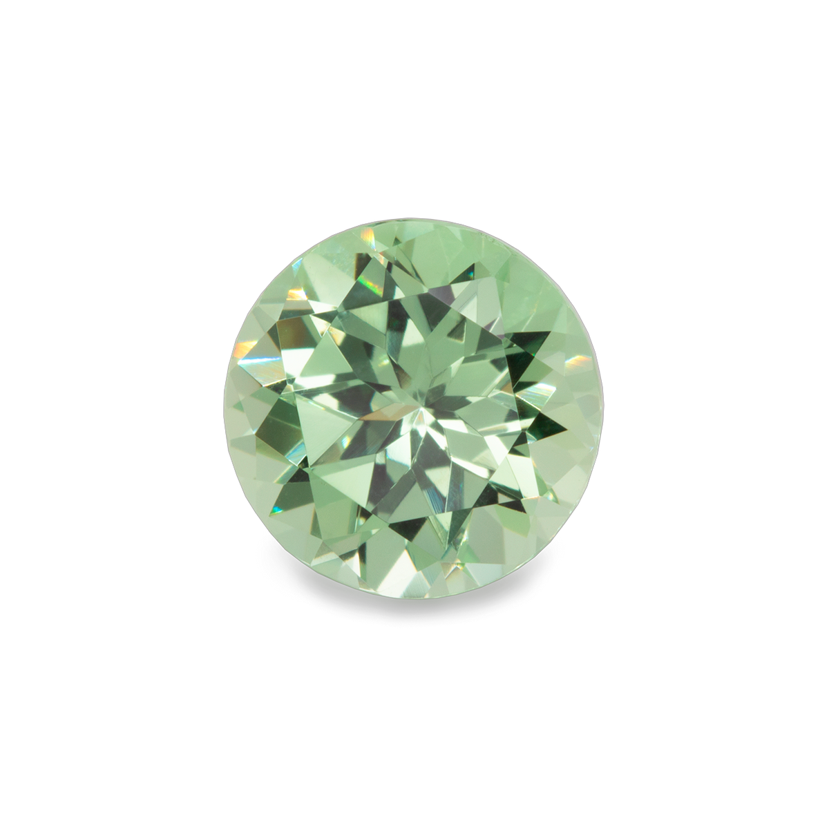 Grossular - green, round, 8.7x8.7 mm, 2.75 ct, No. GRS10001