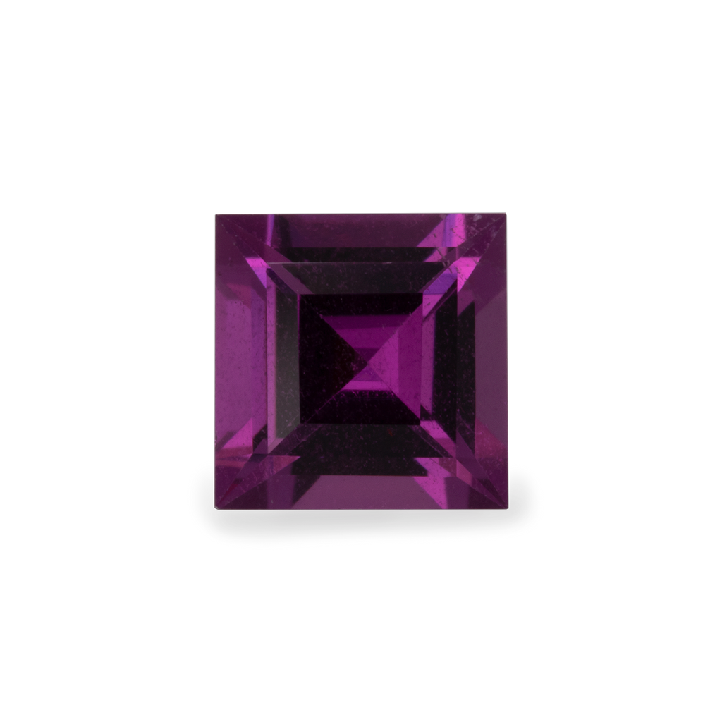 Royal Purple Garnet - lila, rechteck, 4,5x4,5 mm, 0,50-0,62 ct, Nr. RP32001
