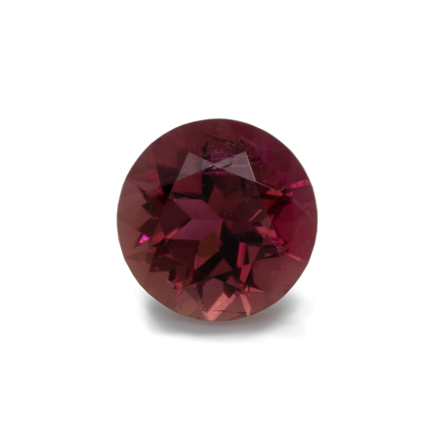 Turmalin - rot & pink, rund, 5x5 mm, 0.45-0.49 ct, Nr. TR10154