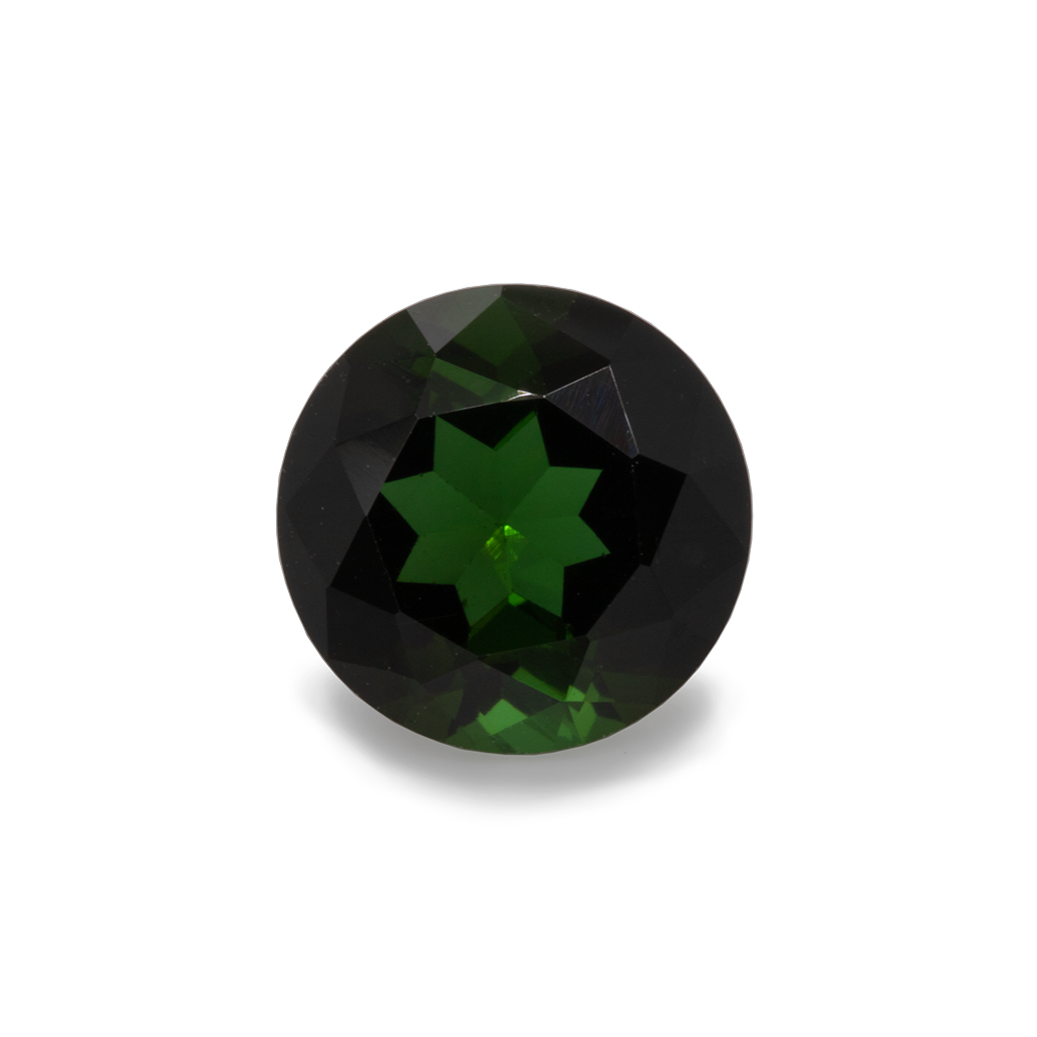 Turmalin - grün, rund, 8x8 mm, 1,92-1,99 ct, Nr. TR10149
