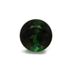 Turmalin - grün, rund, 7x7 mm, 1.39 ct, Nr. TR10148