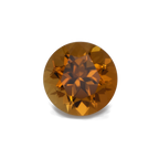 Turmalin - gelb/braun, rund, 7x7 mm, 1,15-1,35 ct, Nr. TR10146