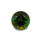 Tourmaline - green, round, 8x8 mm, 1.89-2.10 ct, No. TR10151