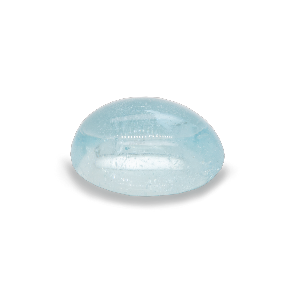 Aquamarin - A, oval, 14,75x10,82 mm, 7,91 ct, Nr. A86001