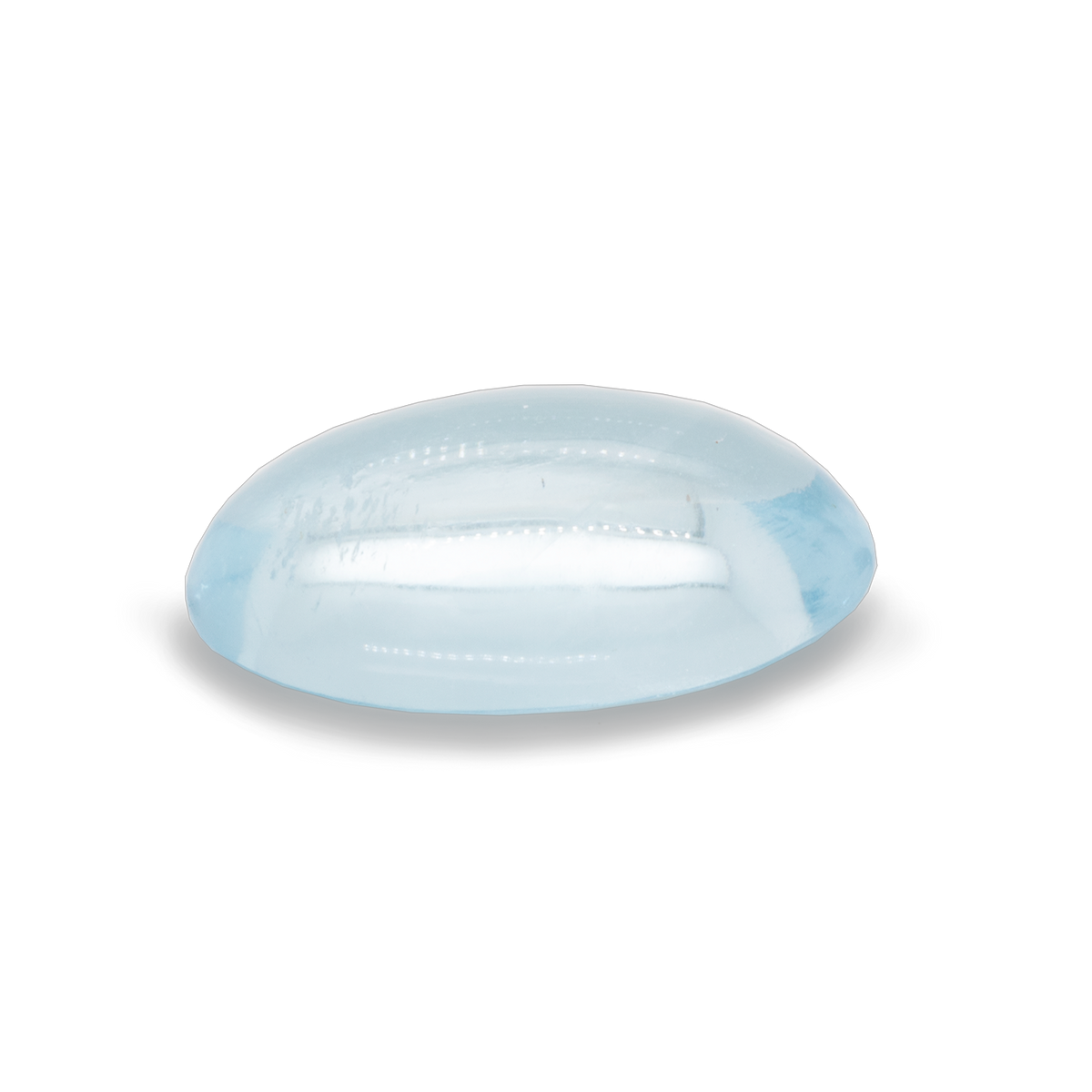 Aquamarine -A, oval, 16x9 mm, 5.26 ct, No. A85009