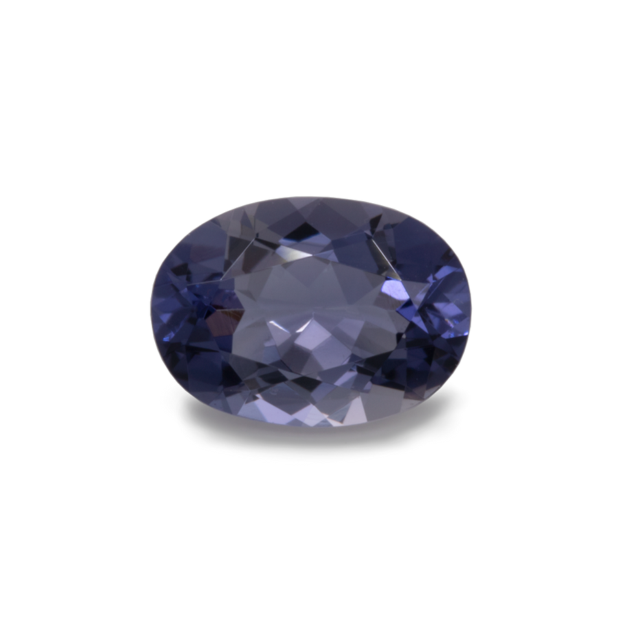 Iolith - blau & lila, oval, 7x5 mm, 0,60-0,70 ct, Nr. IOL80001
