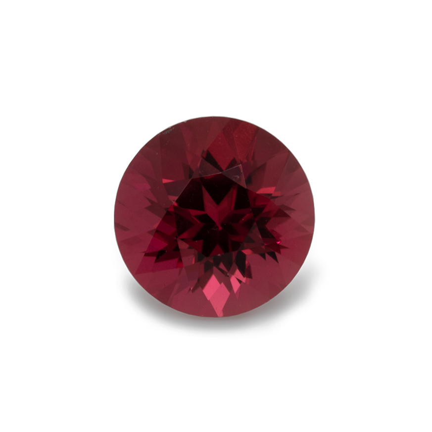 Rubellit - rot/pink, rund, 7x7 mm, 1,29-1,59 ct, Nr. RUB80001