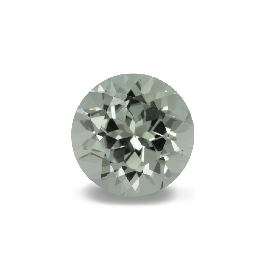 Turmalin - hell grün, rund, 9x9 mm, 2,82 ct, Nr. TR99803