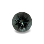 Turmalin - grau/blau, rund, 9x9 mm, 2,91 ct, Nr. TR99806