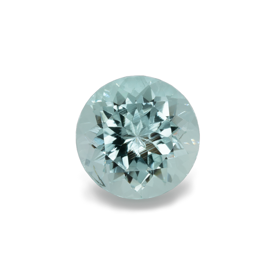 Beryll - grün, rund, 10x10 mm, 3,54 ct, Nr. BY90003