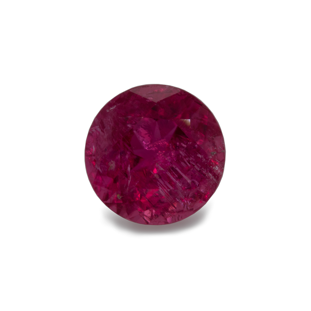 Turmalin - pink, rund, 7x7 mm, 1.44 ct, Nr. TR10174