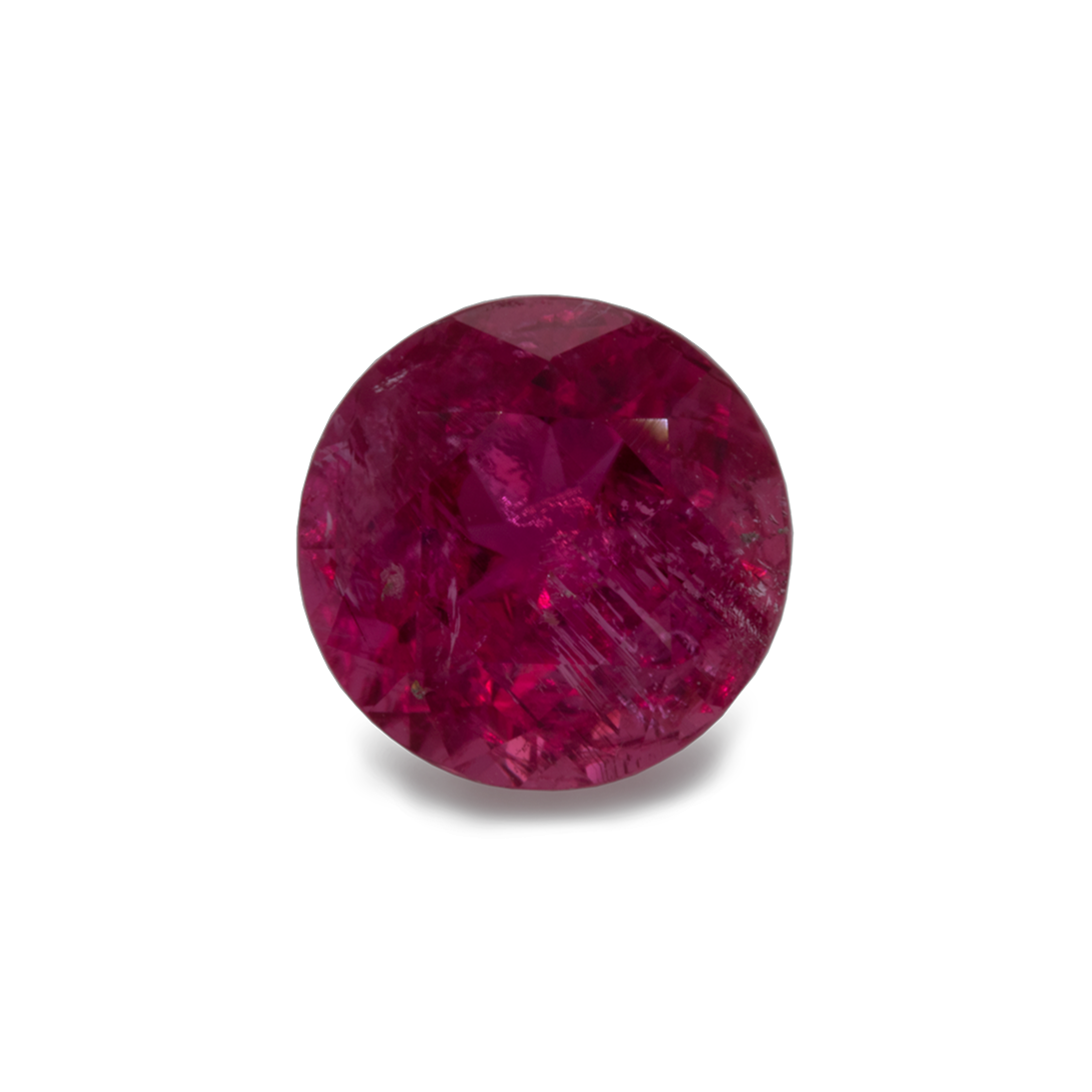 Turmalin - pink, rund, 7x7 mm, 1.44 ct, Nr. TR10174