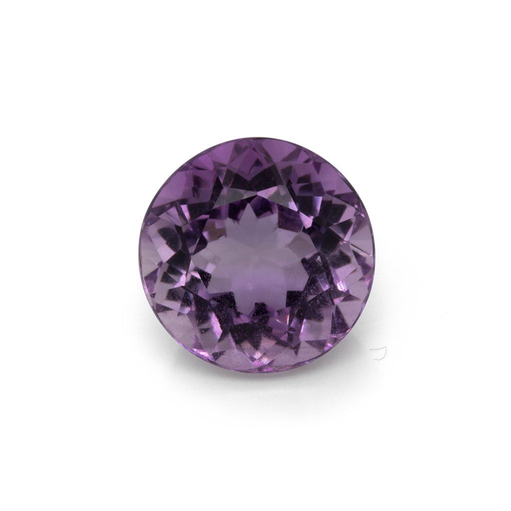 Amethyst - purple, round, 11.25x11.25 mm, 5.13 ct, No. AMY26001