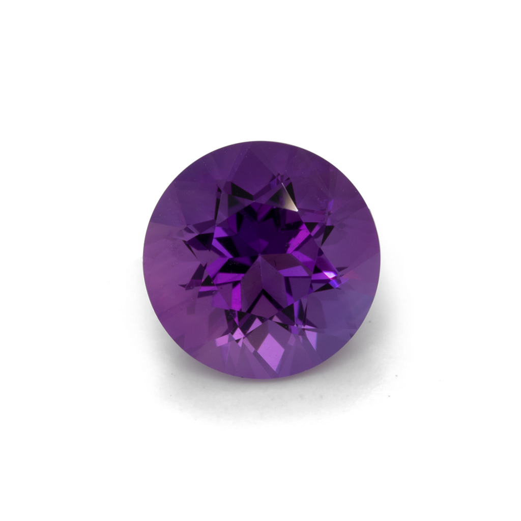 Amethyst - purple, round, 8x8 mm, 1.60-1.79 ct, No. AMY24001