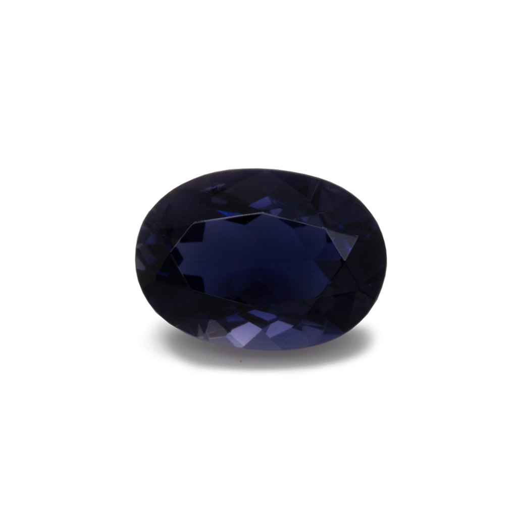 Iolite - blue & purple, oval, 7x5 mm, 0.60-0.70 ct, No. IOL70001