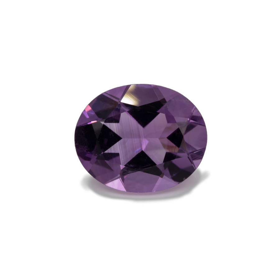 Amethyst - lila, oval, 11.1x9.1 mm, 3.00-3.80 ct, Nr. AMY55001