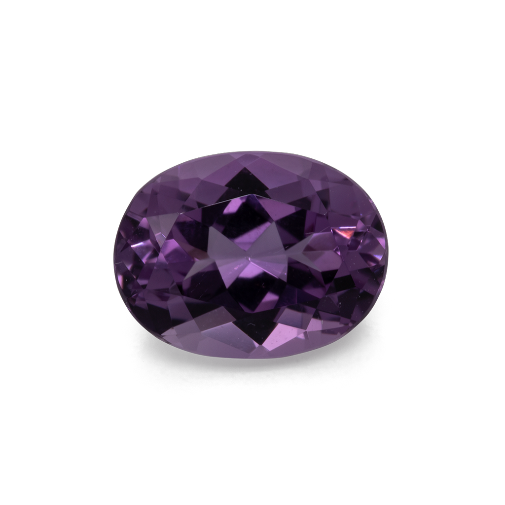 Amethyst - dunkel lila, oval, 8x6 mm, 1,20-1,30 ct, Nr. AMY47001