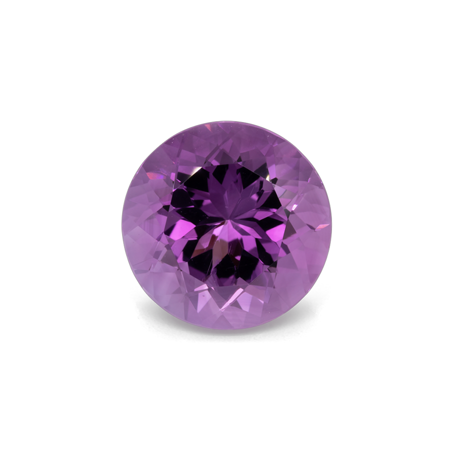 Amethyst - lila, rund, 15,1x15,1 mm, 10.78 - 10.87 ct, Nr. AMY34001