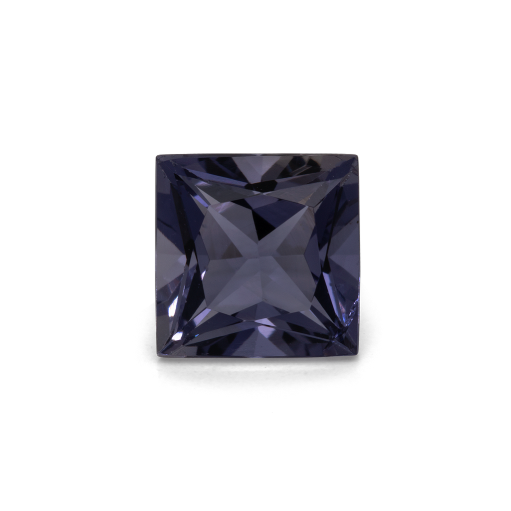 Iolite - purple/blue, rectangle, 7x7 mm, 1.46 ct, No. IOL15001