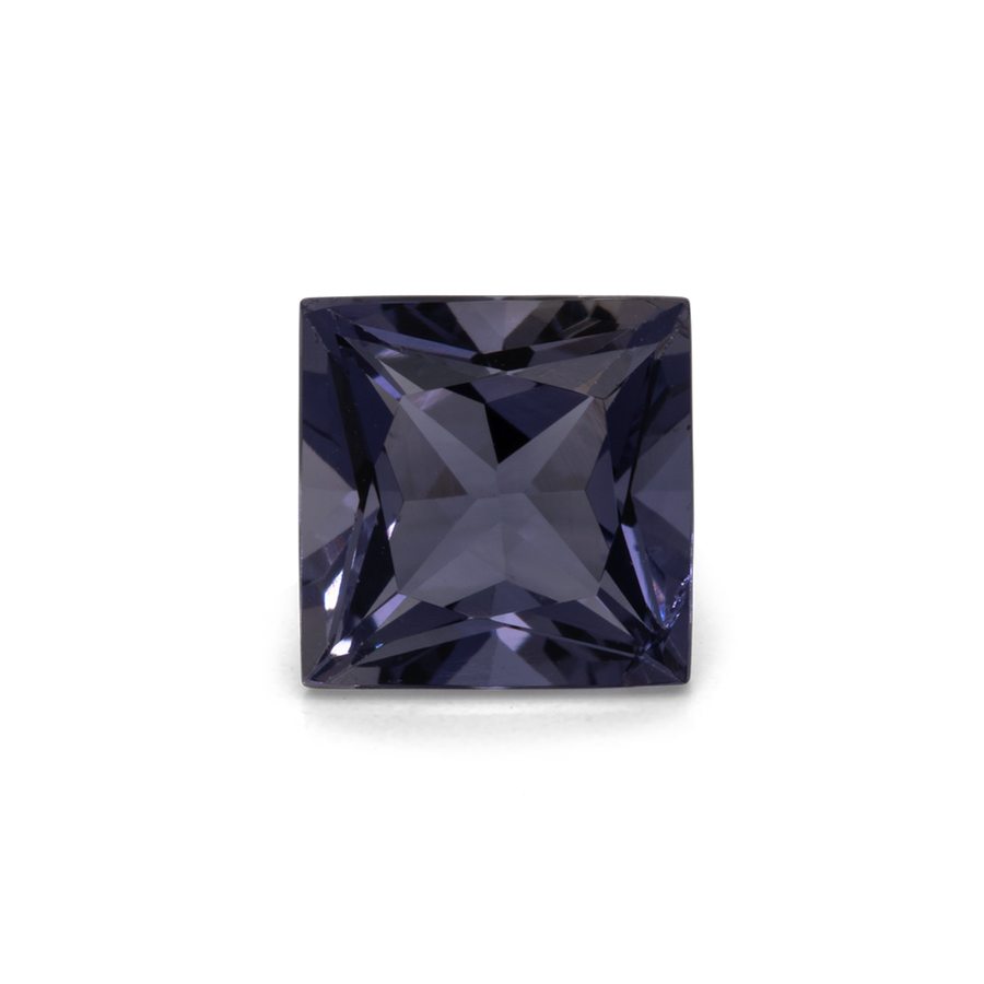 Iolith - lila/blau, rechteck, 7x7 mm, 1,46 ct, Nr. IOL15001