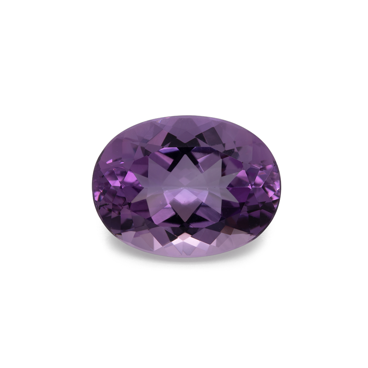 Amethyst - purple, oval, 16.1x12.1 mm, 8.56 ct, No. AMY72001