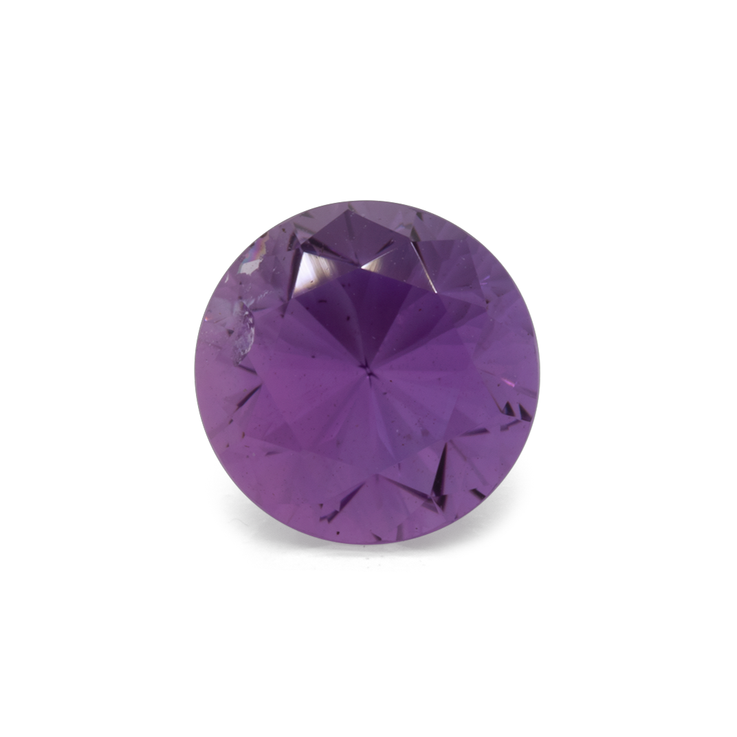 Amethyst - purple, round, 6.8x6.8x7.2 mm, 1.49 ct, No. AMY17001