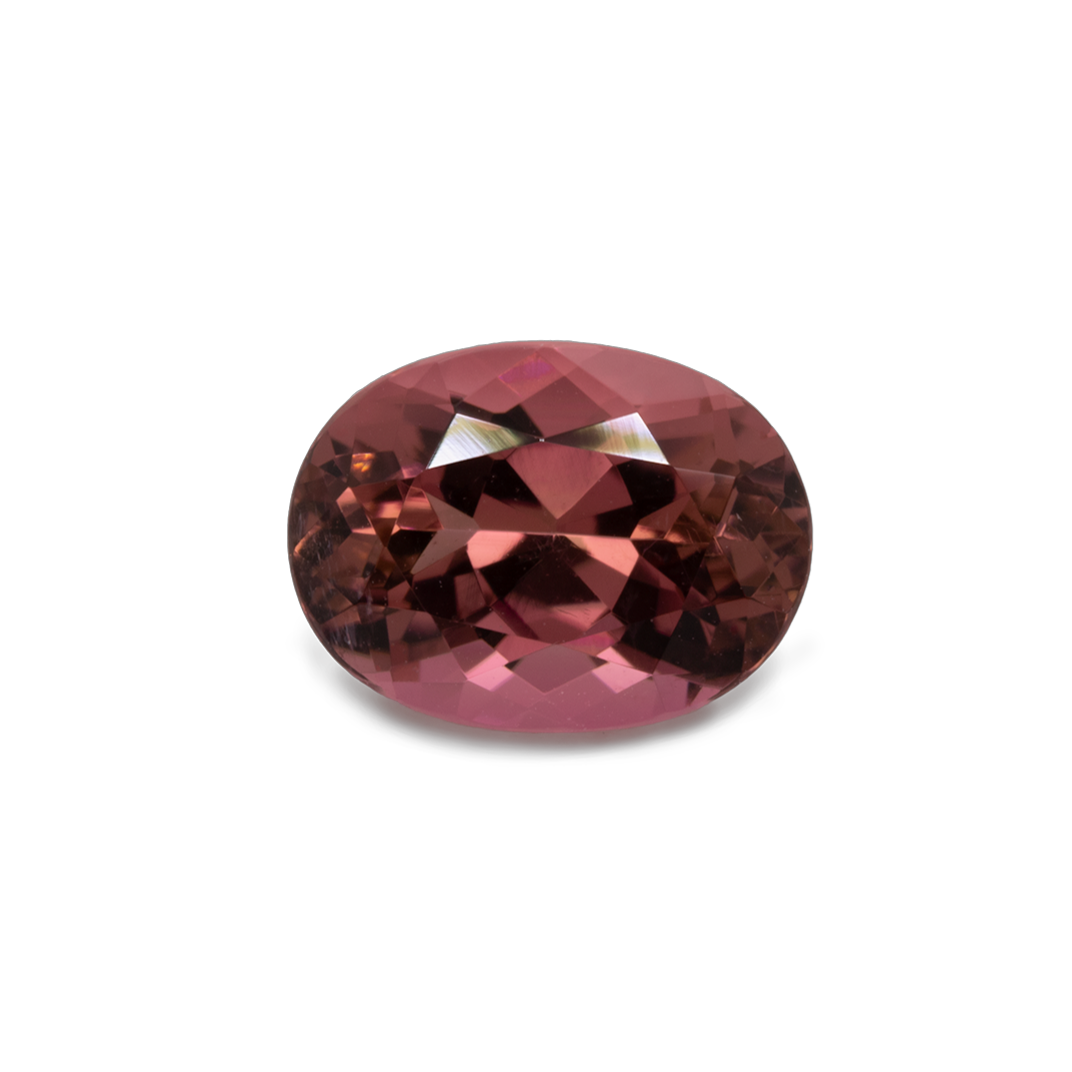 Tourmaline - old rose, oval, 7x5 mm, 1.15-1.40 ct, No. TR13003