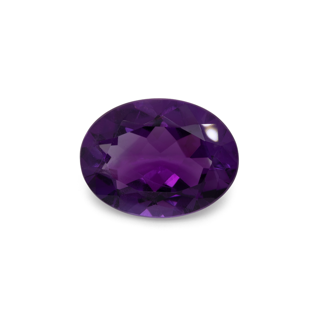 Amethyst - oval, lila, 16.1x12.1 mm, 7.34 ct, Nr. AMY76001