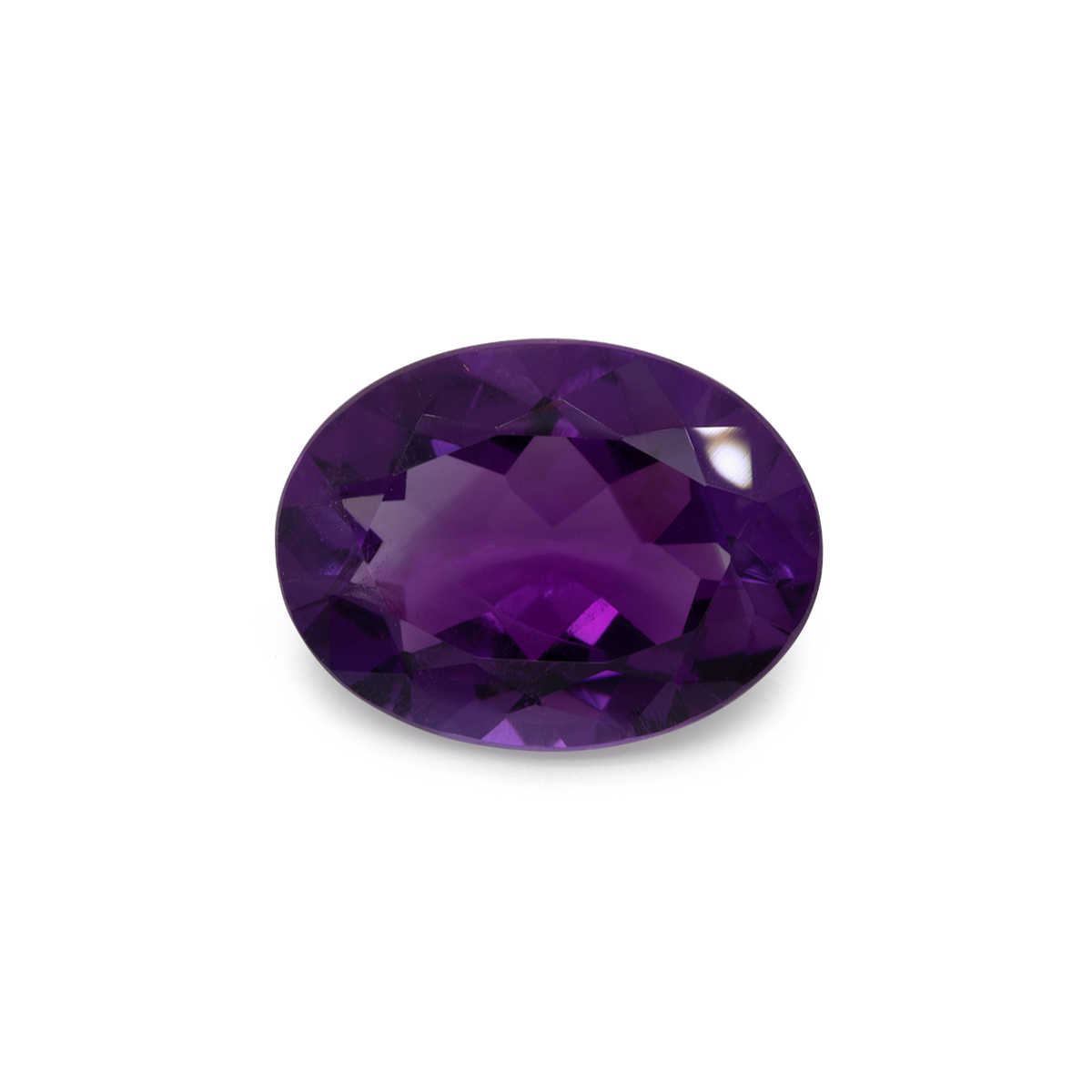 Amethyst - oval, lila, 16.1x12.1 mm, 7.34 ct, Nr. AMY76001