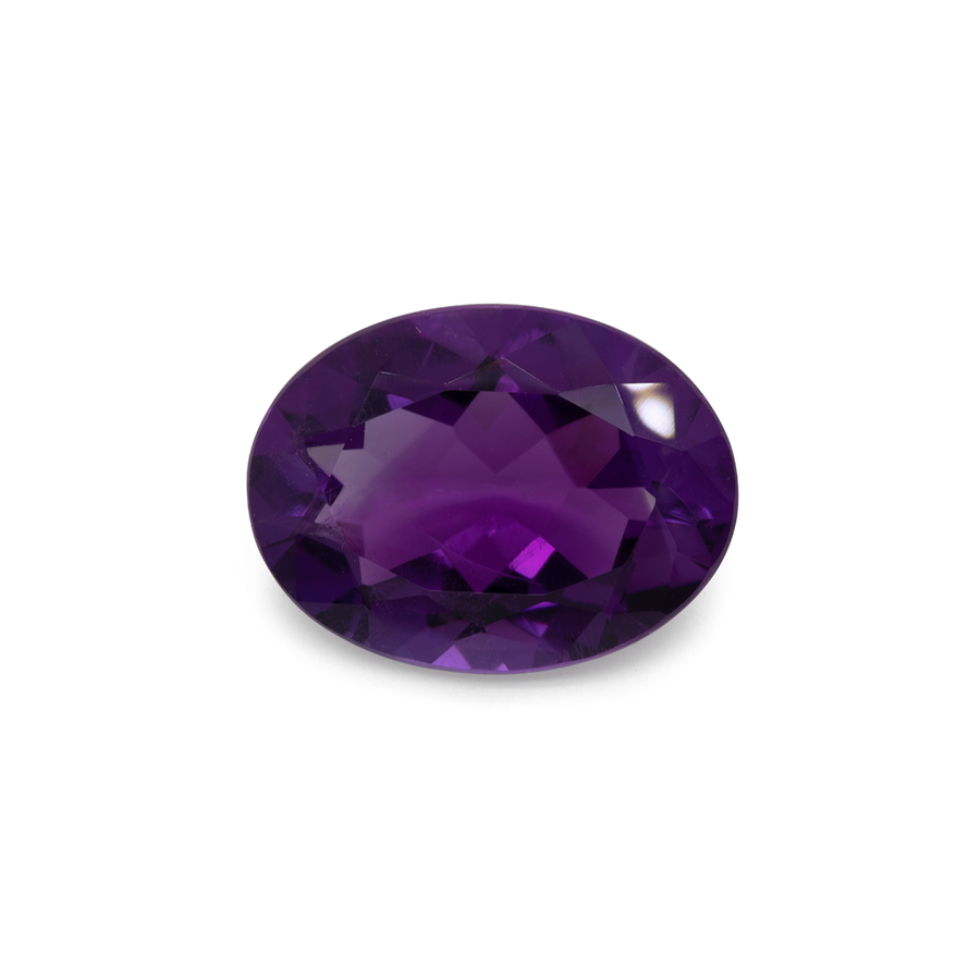 Amethyst - oval, lila, 16.1x12.1 mm, 7.34 ct, Nr. AMY76001
