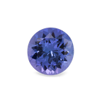Tansanit - blau, rund, 6x6 mm, 1.00 ct, Nr. TZ43003