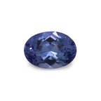Tansanit - AAA, oval, 7x5 mm, 0,83-0,89 ct, Nr. TZ52003