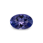 Tanzanite - blue, oval, 6x4 mm, 0.45 ct, No. TZ49003