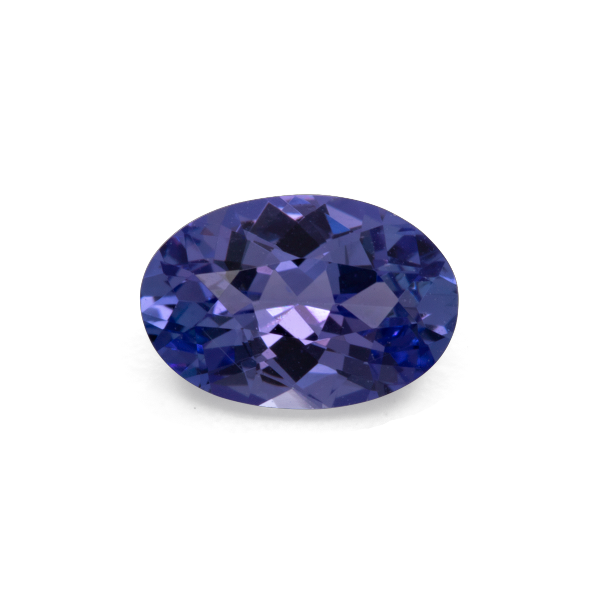 Tanzanite - blue, oval, 6x4 mm, 0.45 ct, No. TZ49003
