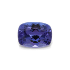 Tansanit - AAA, antik, 8x6 mm, 1,63 ct, Nr. TZ77003
