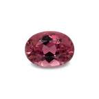 Tourmaline - old rose, oval, 7x5 mm, 0.65-0.78 ct, No. TR12003