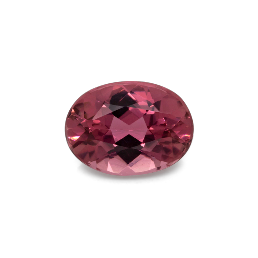 Tourmaline - old rose, oval, 7x5 mm, 0.65-0.78 ct, No. TR12003
