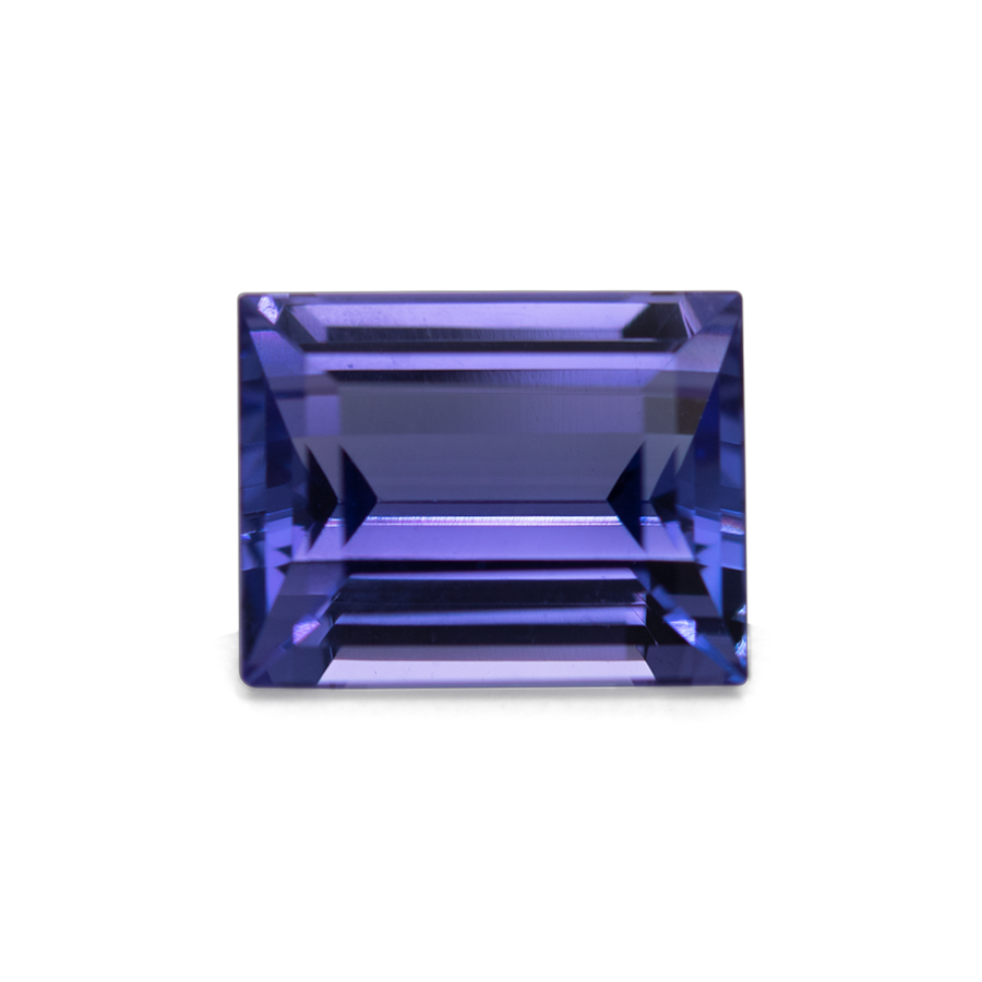 Tansanit - blau, baguette, 9x7 mm, 2.45 ct, Nr. TZ66003