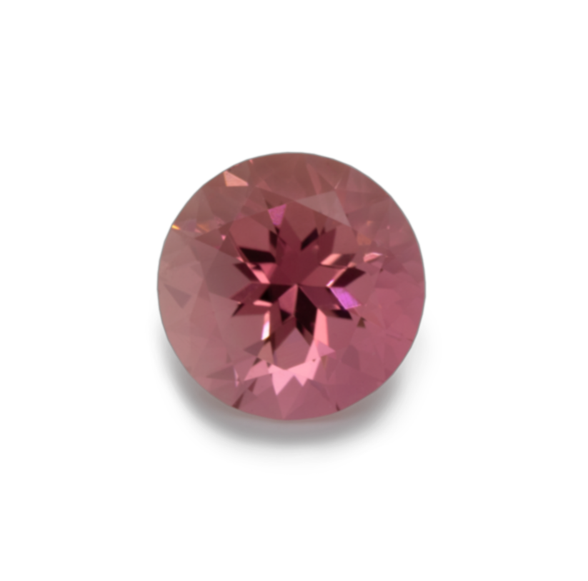 Tourmaline - light pink, round, 7x7 mm, 1.29-1.59 ct, No. TR80002