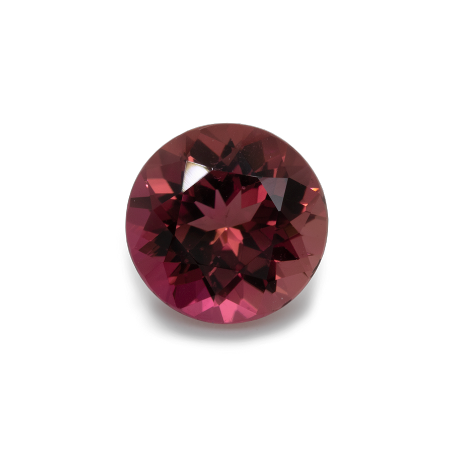 Tourmaline - pink/light pink, round, 8x8 mm, 1.75-1.90 ct, No. TR90004
