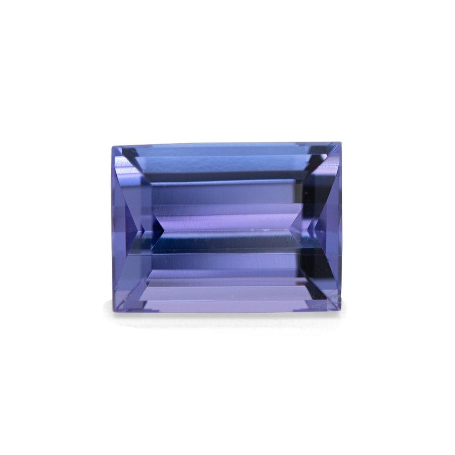 Tansanit - blau, baguette, 8,2x6 mm, 1.97 ct, Nr. TZ65002
