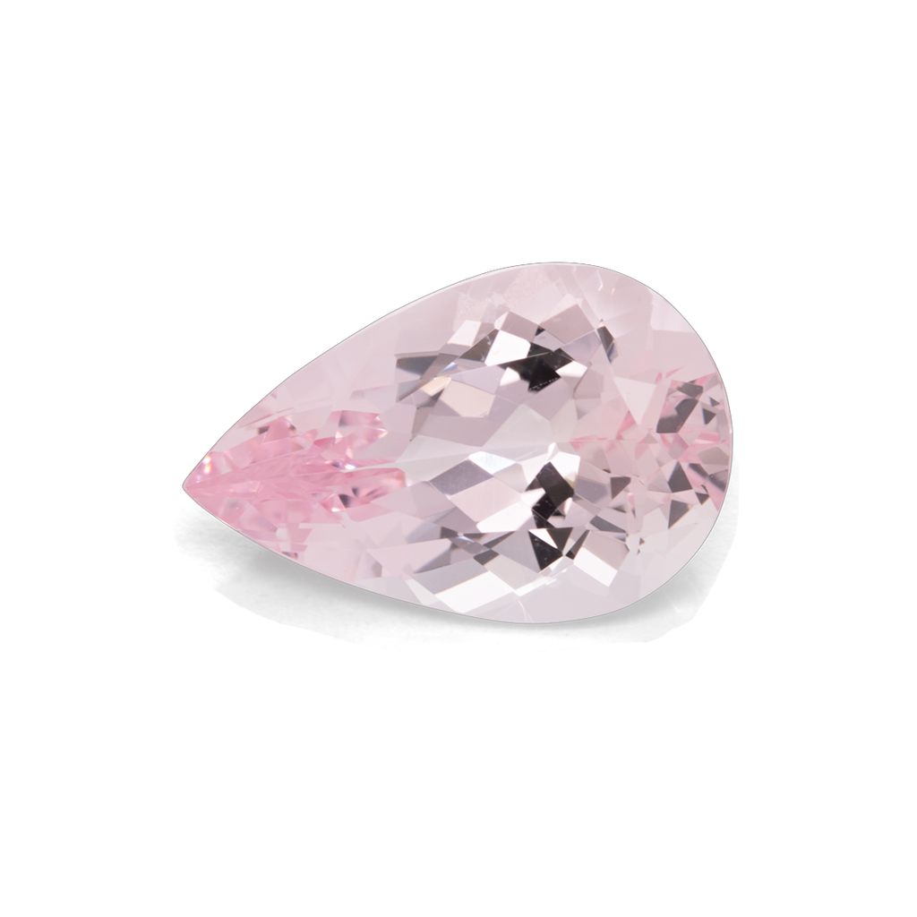 Morganite - light pink, pear, 15x10 mm, 5.01 ct, No. MO90004